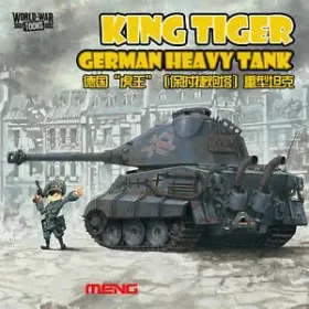   Meng Model - German Heavy Tank King Tiger (Porsche Turret) (cartoon model)