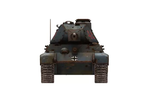 Meng Model - German Heavy Tank King Tiger (Porsche Turret) (cartoon model)