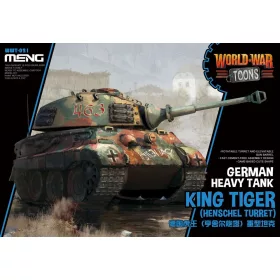   Meng Model - German Heavy Tank King Tiger (Henschel Turret) (CARTOON MODEL)