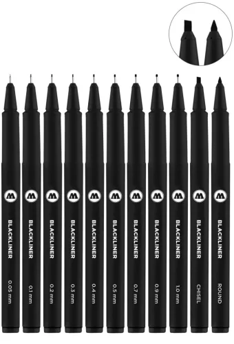Molotow - Blackliner Complete Set