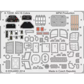 Mpm - AH-1S Cobra Coloured photo-etched parts