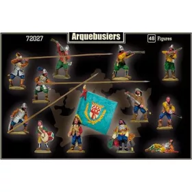 Mars Figures - Arquebusiers  30 years war