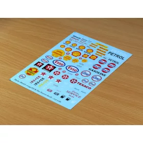 Matho Models - Oil   Gas Station decals