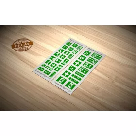 Matho Models - Emergency Signs
