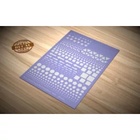Matho Models - Decal Symbols A - white