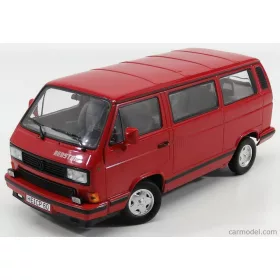 Norev - Volkswagen T3 Multivan Minibus Red Star 1992 Red