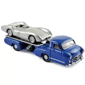   Norev - Mercedes-Benz Renntransporter and Mercedes-Benz W196 1954