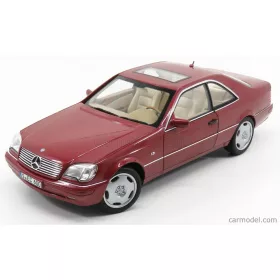   Norev - Mercedes Benz Cl-Class Cl600 Coupe 1994 Almandine Red Met