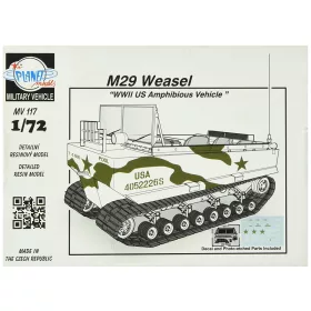 Planet Models - M29 Weasel-full resin kit