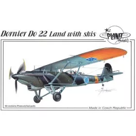 Planet Models - Dornier Do 22 Land with skis