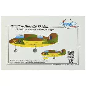 Planet Models - Handley-Page H.P.75 Manx-full resin kit