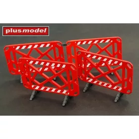 Plus model - Plastic bariers