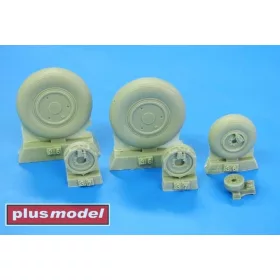 Plus model - Mig-21 wheels late