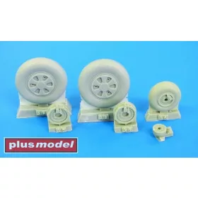 Plus model - Mig-21 wheels early
