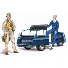 Plus model - U.S. scooter with crew