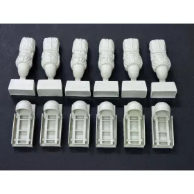 Plus model - C-47 Skytrain racks for supply containers
