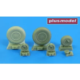 Plus model - Mig-21 wheels late