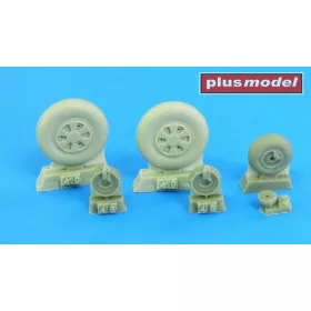 Plus model - Mig-21 wheels early