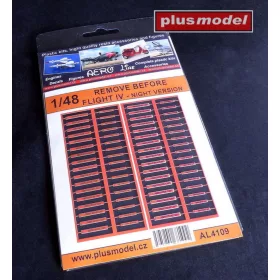 Plus model - Remove Before flight night version