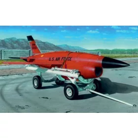 Plus model - Firebee BQM-34 with transpoprt cart
