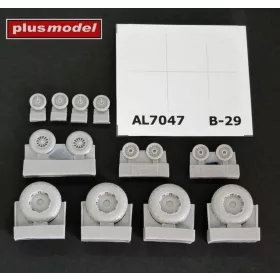 Plus model - B-29 Superfortress diamond tread