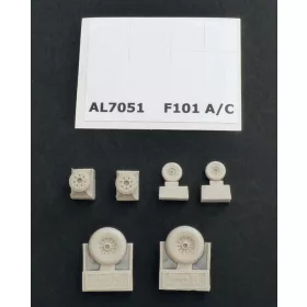 Plus model - F-101A/C Woodoo wheels