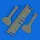 Quickboost - A6M5c Zero Type 52 undercarriage covers for Hasegawa