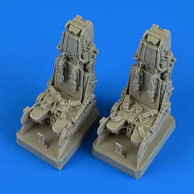   Quickboost - EF Typhoon ej.seats with safety belts for Revell