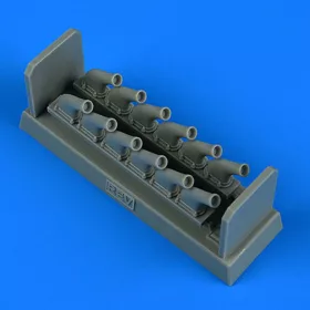 Quickboost - P-51D Mustang exhaust f. Revell