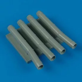 Quickboost - Ju 88G-6 night exhausts f r Dragon Bausatz