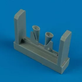 Quickboost - MC.200 Saetta exhaust for Italeri