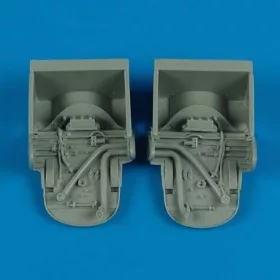 Quickboost - Bf 110C/D engine bulkhead for CyberHobby