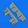 Quickboost - Hawker Hunter undercarriage covers for Airfix