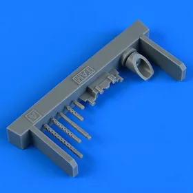   Quickboost - P-38F/G Lightning gun barrels - type A for Tamiya