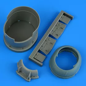   Quickboost - F6F-5 Hellcat cowling and cooling flaps (opened)