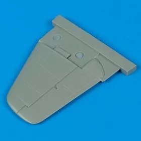   Quickboost - Junkers Ju 88G correct tail fin f r Zvezda Bausatz
