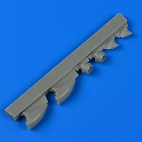   Quickboost - Bristol Beaufighter air intakes a.fuel drain (A) for Airfix