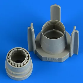   Quickboost - MiG-21MF fighter bomber correct exhaust nozzle for Eduard