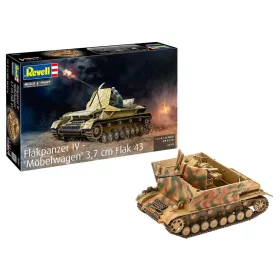Revell - Flakpanzer IV - Möbelwagen 3,7 cm Flak 43