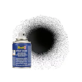 Revell - Fekete f nyes fest k spray 100 ml