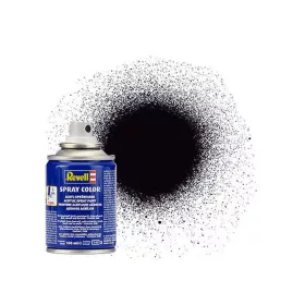 Revell - Fekete matt fest k spray 100 ml