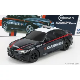   Re-El Toys - Alfa Romeo Giulia Quadrifoglio Carabinieri Police 2015 Blue