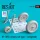 Reskit - Bf-109G wheels set type 1 (weighted)