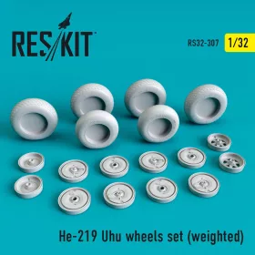 Reskit - He-219 Uhu wheels set (weighted)