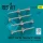 Reskit - AIM-7F Low Vis Sparrow III missiles (4 pcs) (F-4, F-5, F-15, F-16, F-14, F/A-18) (3D Printed)