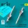 Reskit - Exocet missiles (2 pcs) (Sea King, Super Etendard, Mirage 2000, Rafale, Mirage F.1) (3D Printed)
