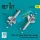 Reskit - AGM-142 Popeye 2/Have Lite missiles (2 pcs) (F-16I, Kfir, Mirage 2000C, B-52H) (3D Printed)