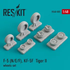 Reskit - F-5 (N,E,F) KF-5F Tiger II wheels set