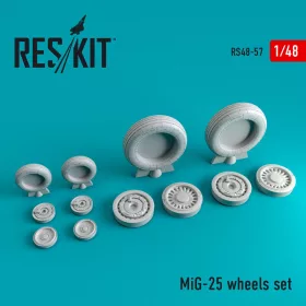 Reskit - MiG-25 (weighted) wheels set