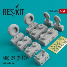 Reskit - MiG-29 9-13 wheels set